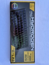 Gaming Tastatur The G-Lab Keyz Hydrogen 60 % kabelgebundene Azerty-Tastatur