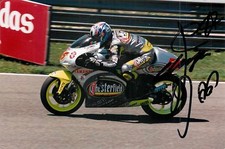 Nakano Shinya Autogrammkarte - Yamaha Motorradrennfahrer MotoGP Chesterfield