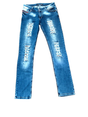 Coole mittelblaue damen - mittelblaue, damen-jeans