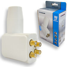 Original Smart Titanium Rocket LNB Multifeed für Multischalter 4K Quattro 3° HD