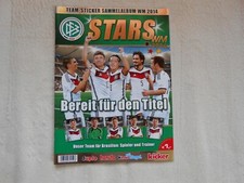 Fußball DFB Stars WM 2014 Sticker Sammelalbum Duplo Hanuta Ferrero NEU