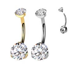 TITAN Gold gefasste Kristalle