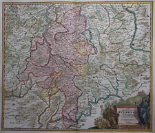 Bistum Fulda - S.R.I. Principatus Fuldensis In Buchonia - Homann 1730