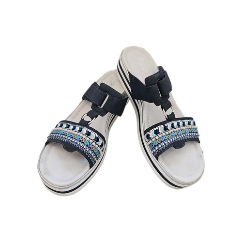Es1099 dunkelblaue sandale mit - dunkelblaue,