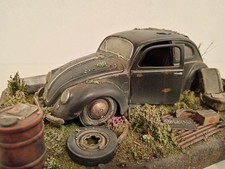 Käfer umbau diorama - vw, 1:18
