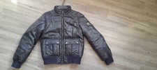 BELSTAFF schönste wärmste Winterjacke Blau Gr. 134/140  10 Jahre Winter