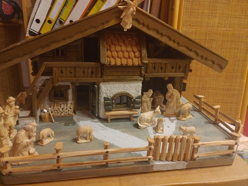 Org weihnachtskrippe mit - org.,
