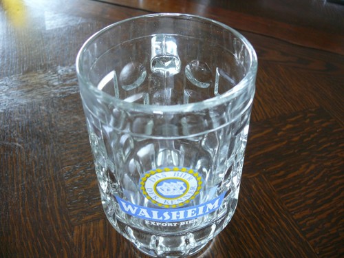 Walsheimer bierkrug glaskrug - bierkrug,