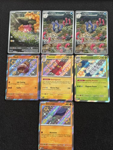 Pokémon set shiny - set, 7x