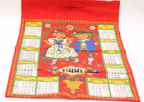 Alter stoff kalender - alter,