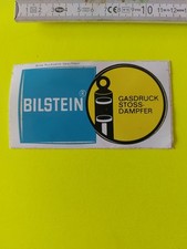Bilstein Gasdruck Stoßdämpfer Aufkleber Sticker Button Vintage 80er Original