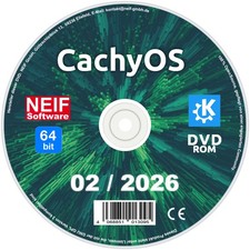 CachyOS Linux 02/2026 auf DVD
