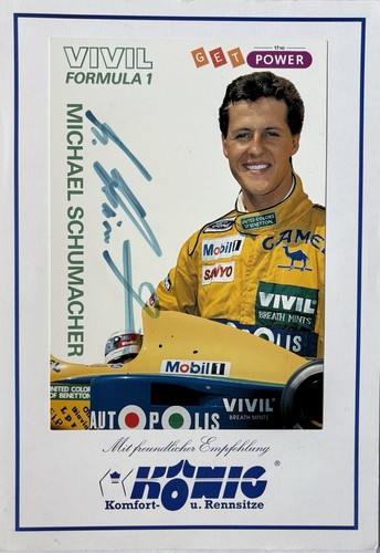 Michael schumacher signiert - schumacher,