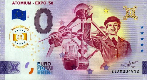 Null euro schein - schein,