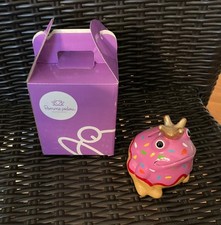 POMME PIDOU - Spardose Freddy Frosch PINK goldene Krone 