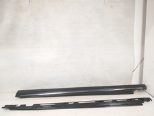 Mercedes W166 ML GLE Seitenschweller Abdeckung Chrome Links A1666980054