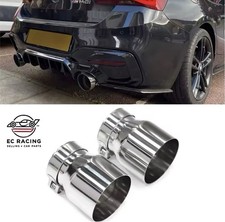 2x Auspuff Blenden 95mm 1er