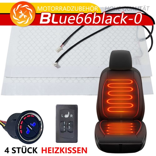 Sitzheizung auto carbon - 4x,