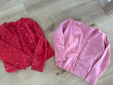 2x Strickweste dünn, Mädchen, 128, u.a. Oilily