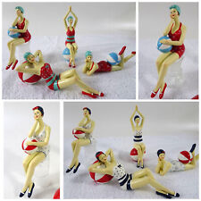 Frau Figur Nixe 4er Set