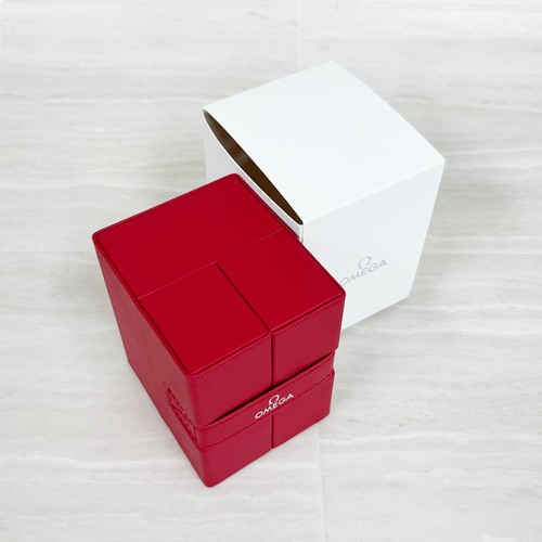 Original omega uhrenbox rot - original,