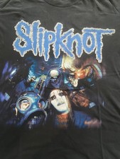 T-Shirt Slipknot 2001 Metal-Band  XL schwarz Brust:61 Arm:23 Länge:77