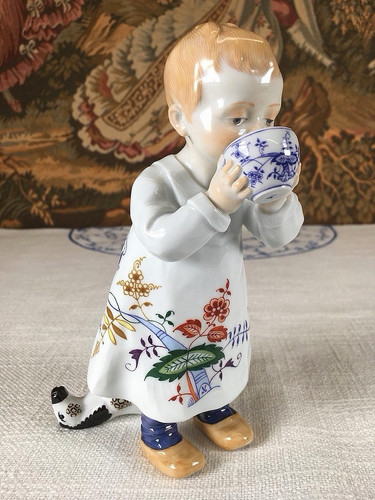 Meissen hentschelkind kind - meissen,