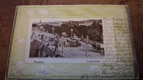 Potsdam langebrücke - ak,