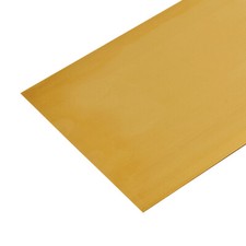 Messing Folie (CuZn37) 500 x 150 mm Messing Blech Messingfolie