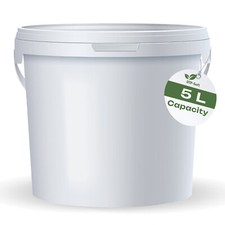 5L Eimer mit Deckel 5 Liter