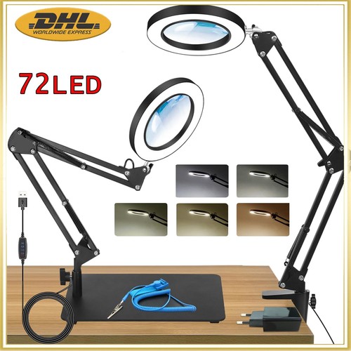 Dioptrien led lupenleuchte - 8x,