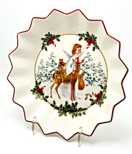 Rar Villeroy & Boch Toys Fantasy Engel Reh Teddy Bär Tannenbaum Weihnachten