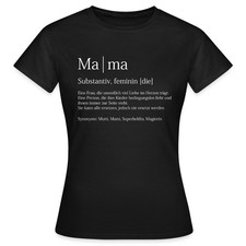 Mama Duden Definition Muttertag Geschenk Frauen T-Shirt