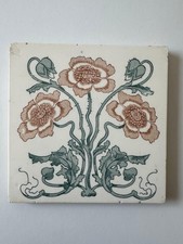 Jugendstil Fliese Kachel tegel