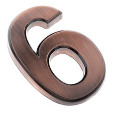 Hausnummernschild aus