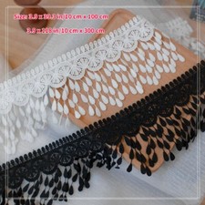 Spitze Quasten Borte Rand