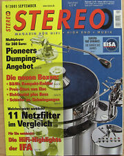 Stereo 9/03 B&W 705, Benz Ace, Vincent SA-93 & SP-991 Plus, Martin Logan Clarity