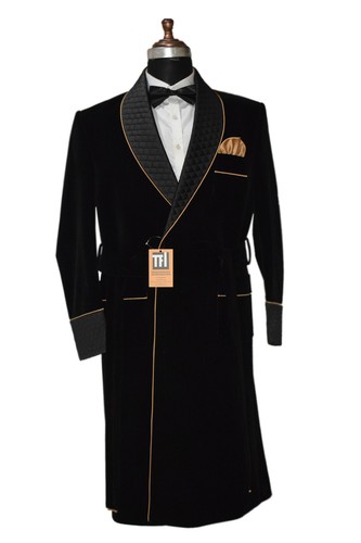 Herren schwarz rauchen lang - herren,