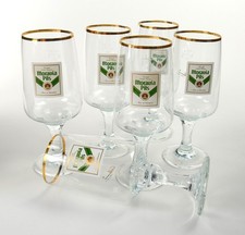 6 X Moravia Pils Bierglas