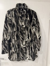 Web Pelzmantel Kunstpelz Jacke