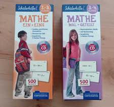 Schülerhilfe Mathe, 2.-3. u. 3.-4. Klasse, Karteikarten