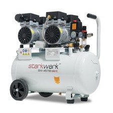 Starkwerk Flüsterkompressor Druckluft Kompressor SW457/8 50L 8bar 1,5kW 69dB