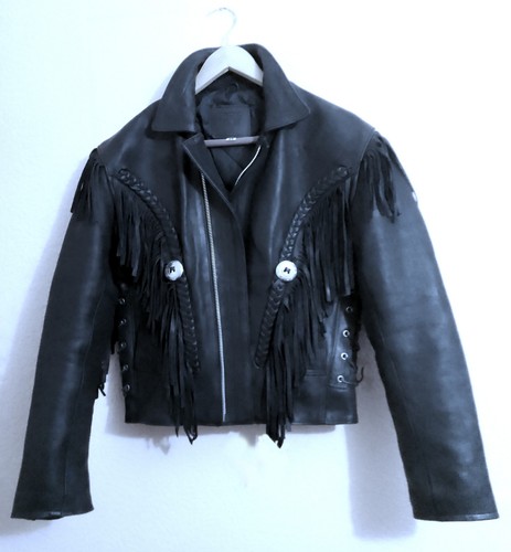 Lederjacke echtleder western - lederjacke,
