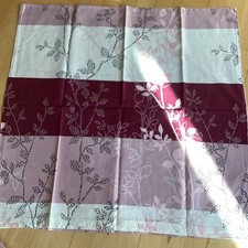 Bettwäsche Bordo Pink Weiß Floraler Muster, Meradiso 135 cm x200cm u. 80x80 cm