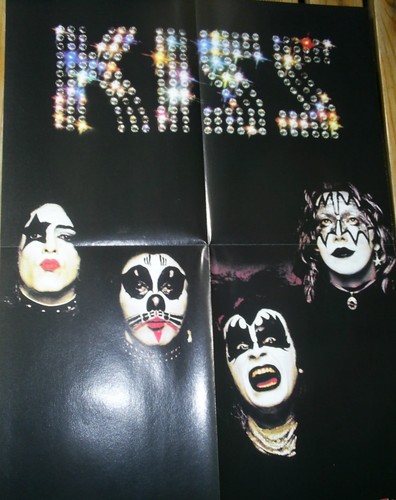 Kiss first album poster - poster, 41
