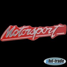 3D Chrom Emblem Aufkleber Logo