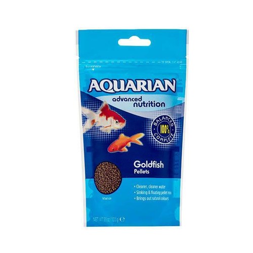 Aquarian goldfish pelletfutter - goldfish,