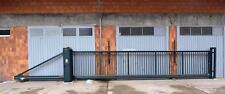 9,0x1,8 AR Industrietor Schiebetor Hoftor freitragend E-Antrieb SOFORT verfügbar
