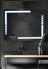 Spiegel - Ersus, Touchsensor, Dimmbar, Defogger, Bluetooth-Musik