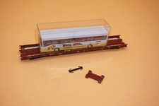 Märklin Spur H0 4743 Niederflurwagen mit Bus Ovp